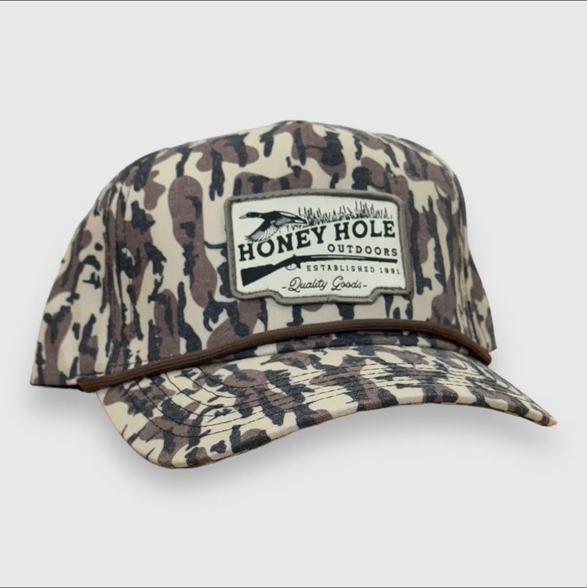 Honey Hole Cotton Rope Men's Hat - Duck Shotty