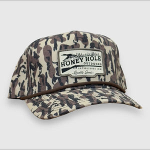 Honey Hole Cotton Rope Men's Hat - Duck Shotty