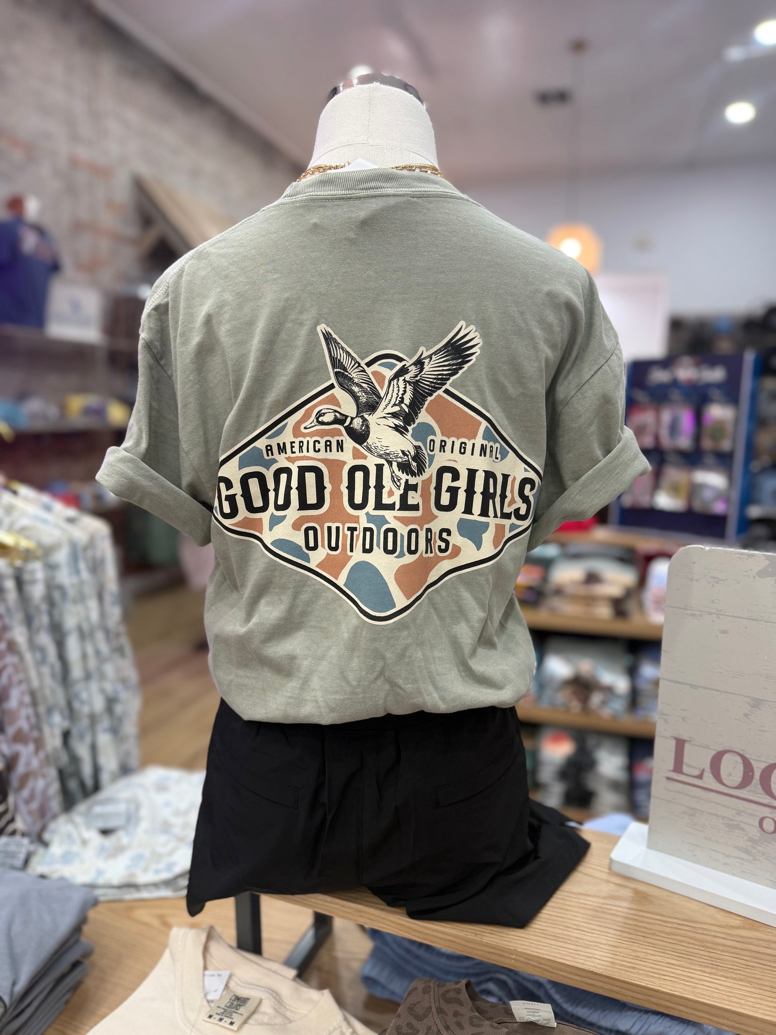 Good Ole Girls Duck Diamond Comfort Color Tee