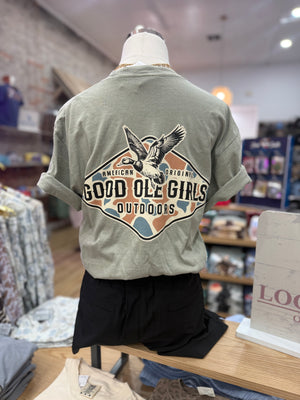 Good Ole Girls Duck Diamond Comfort Color Tee