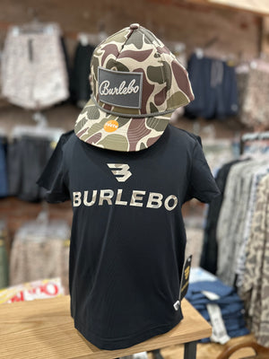 Youth Burlebo Go To Tee - Flying B Logo Classic Deer Camo