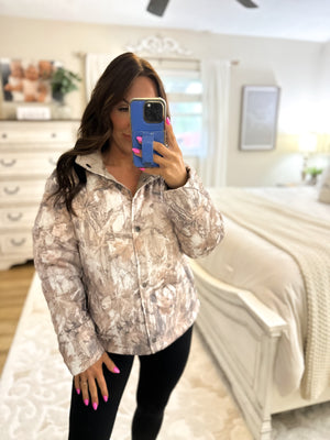 Darin Bottomland Camo Puffer Jacket