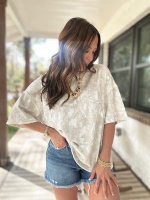 Heidi Brooke Relaxed Camo Shirt