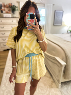 Nikki Oversized Striped Knit Top