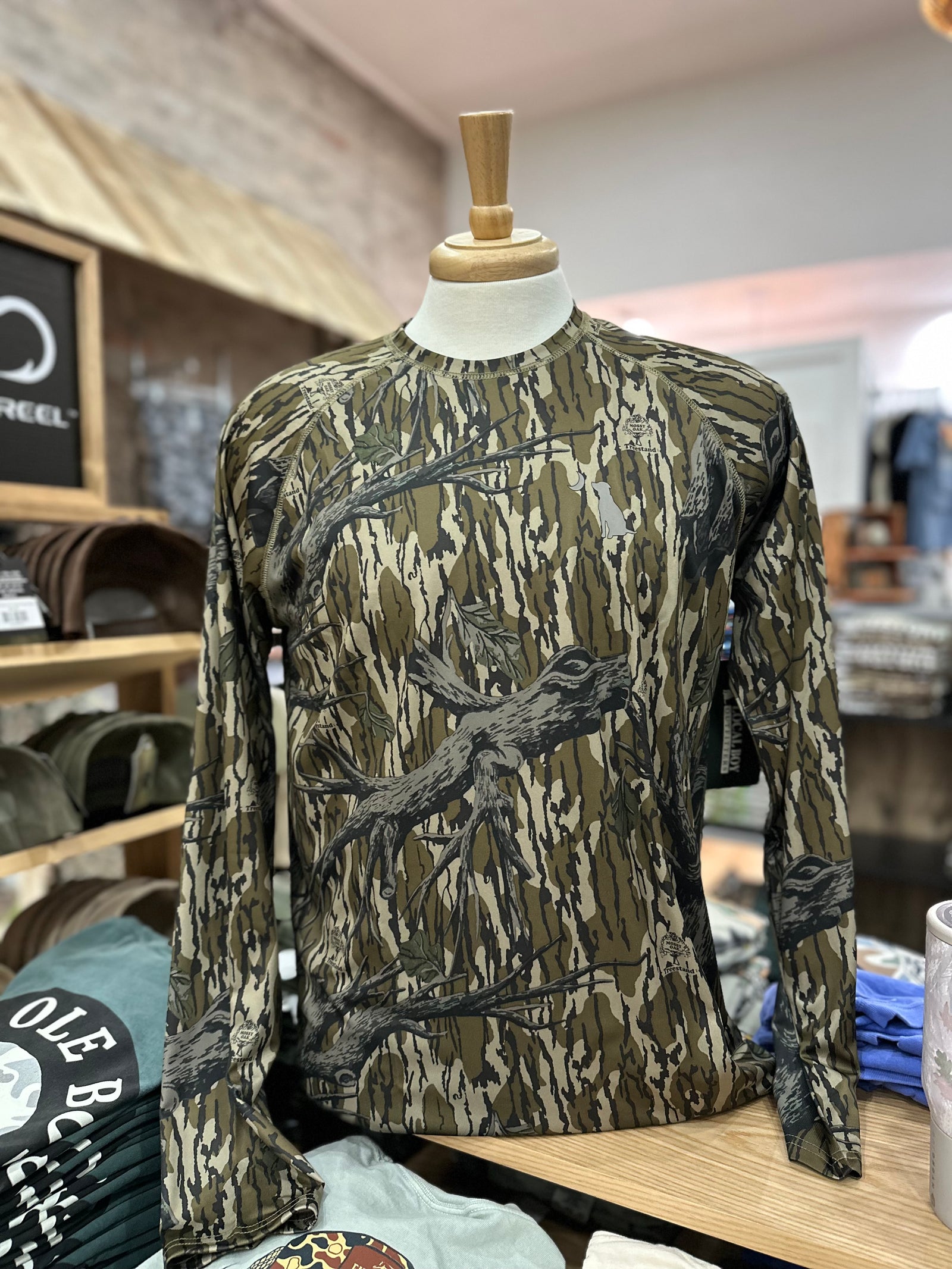 Local Boy Performance Long Sleeve Tee - Tree Stand