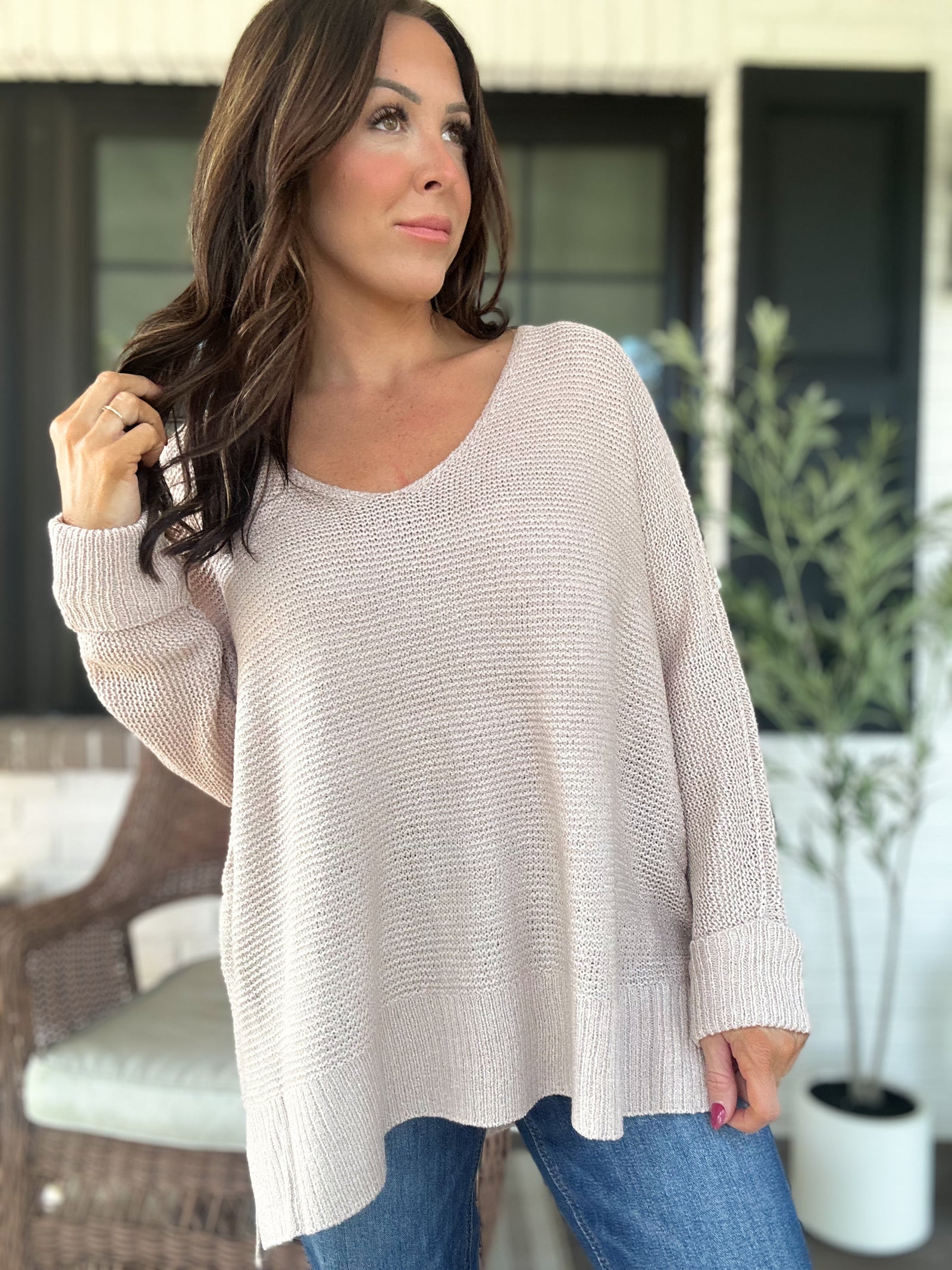 Logan V-neck Sweater