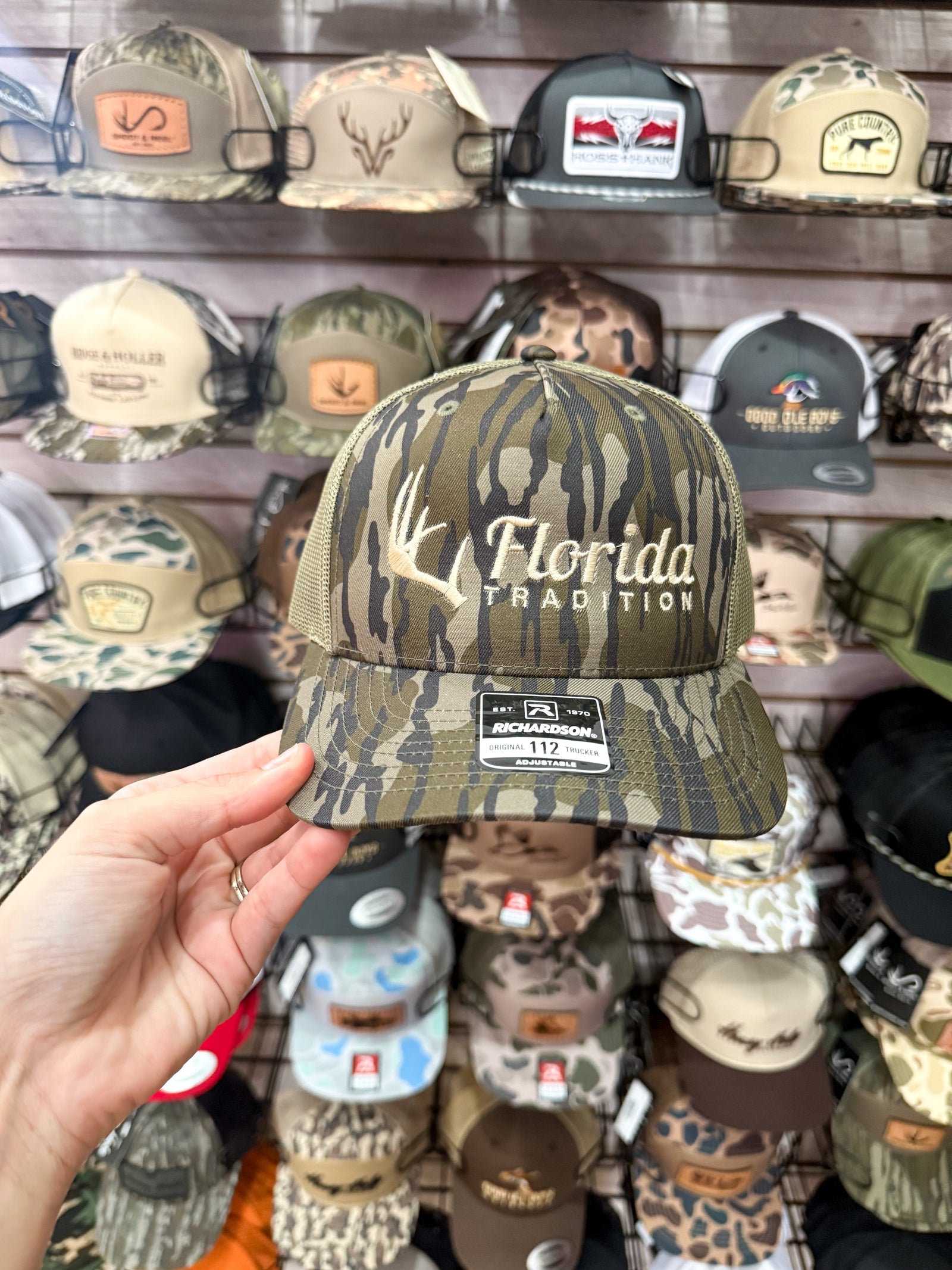 Florida Traditions Hat - Bottomland Camo