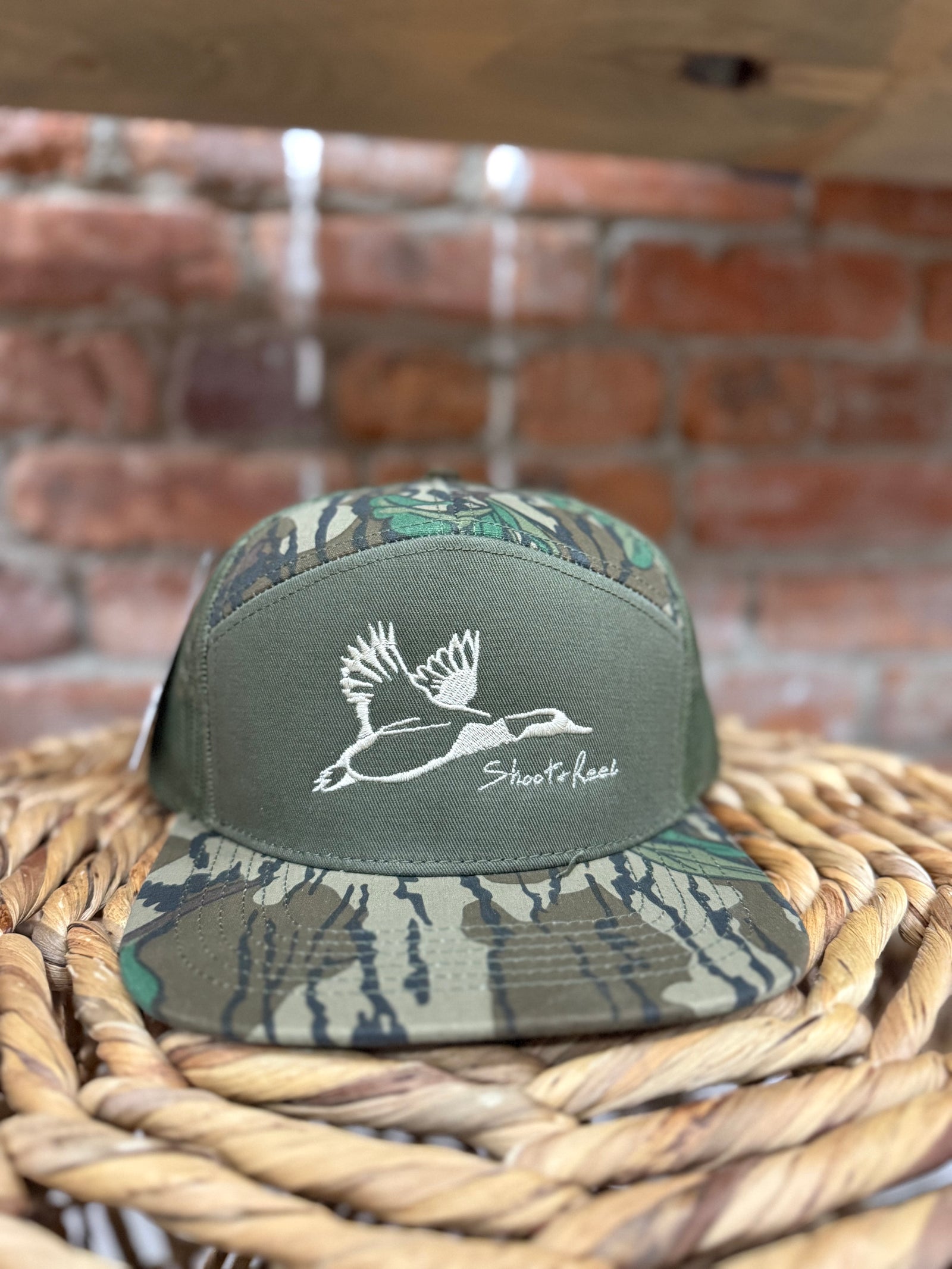 Shoot & Reel Greenleaf Mallard Outline Patch Hat