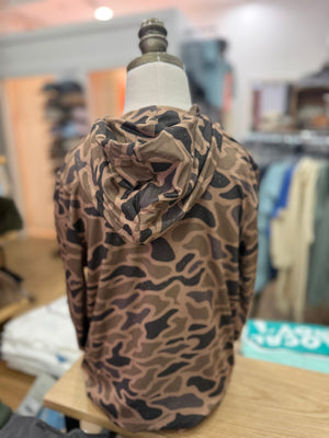 Burlebo Youth Performance Hoodie - Gauge Camo