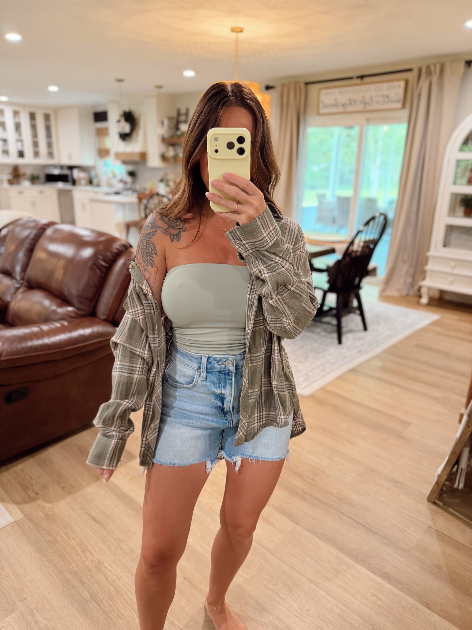 Desi Plaid Oversized Flannel