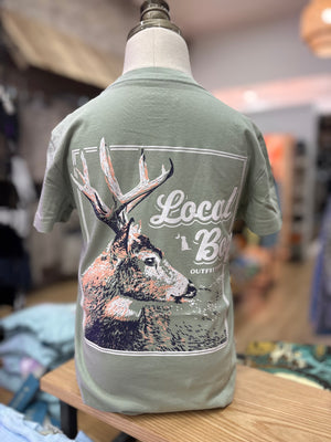 Youth Local Boy Stag Profile Tee