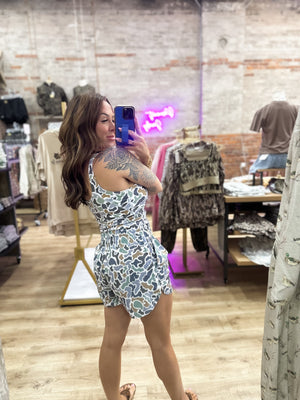 Local Girl High Waisted Volley Shorts - Localflage Bluff