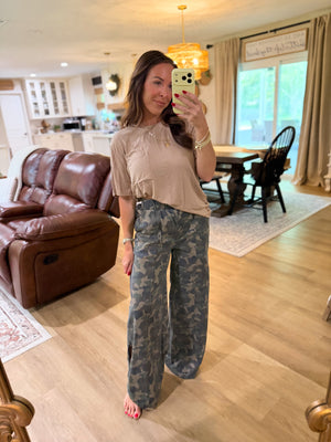 Victoria Washed Camo Jeans