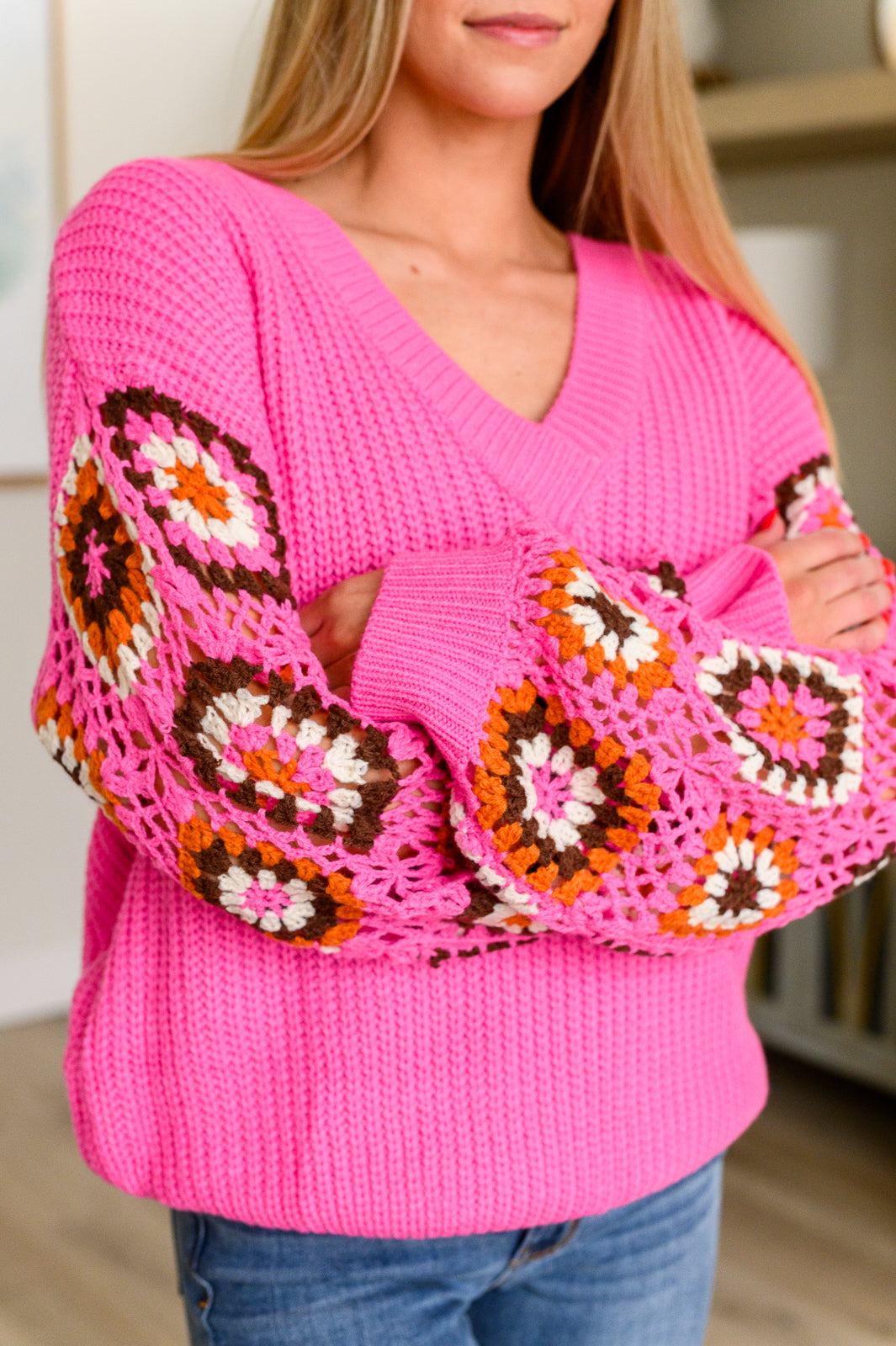 L'Appartement  Jacquared Vネック KNIT adccb08b709c13bec2c7f082a8a696