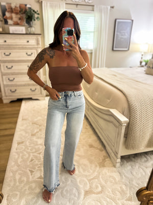 Annie Vintage Washed Denim Jeans