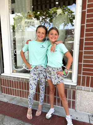 Youth Local Girl Leggings - Localflage Bluff