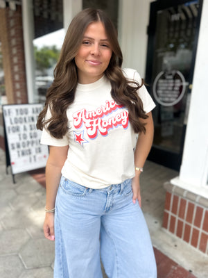American Honey Comfort Colors Tee