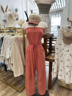 Caitlyn Strapless Jumpsuit