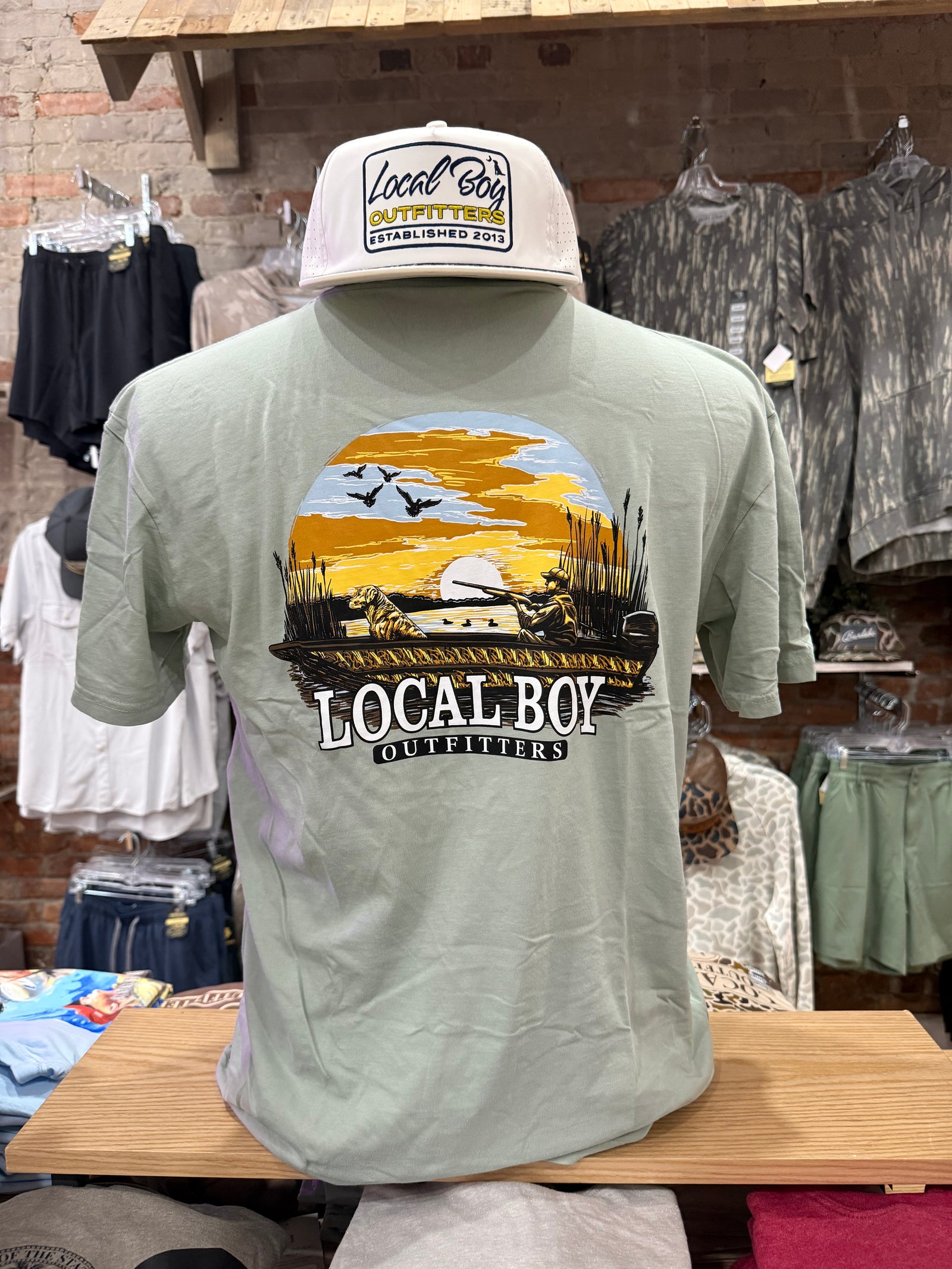 Local Boy Sunset Hunt Tee