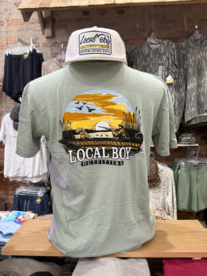 Local Boy Sunset Hunt Tee