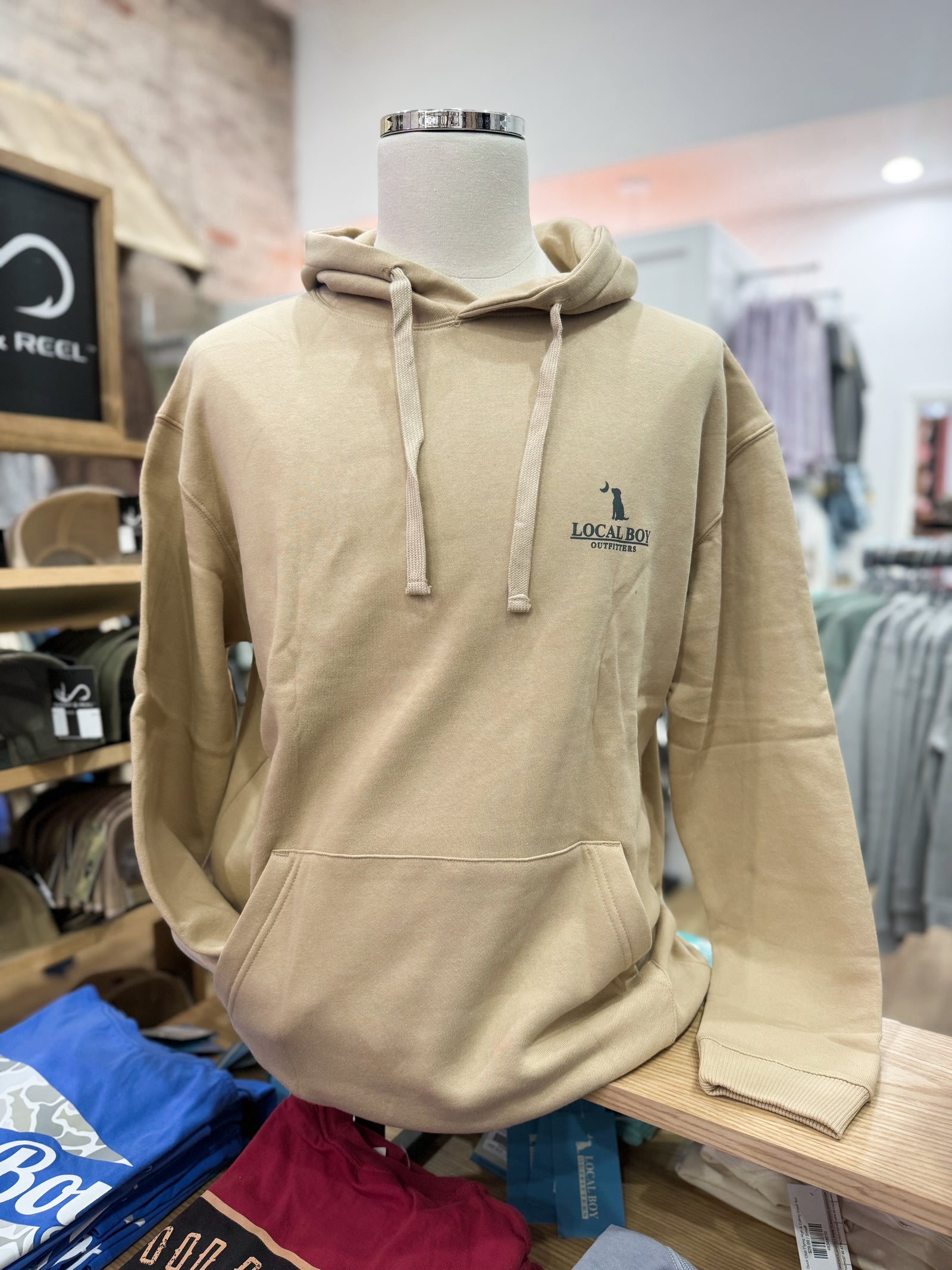 Local Boy Localflage Bluff Dog & Moon Hoodie