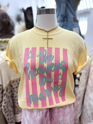 The Heavens are Roaring Comfort Colors Tee