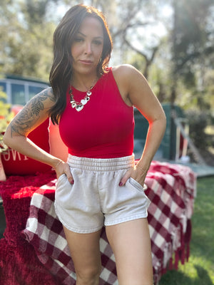 DOORBUSTER - Brandi Bodysuit - Ruby