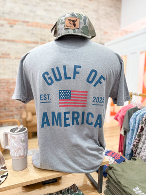 Southern Cut Gulf Of America Perfect Fit Tee - Gray