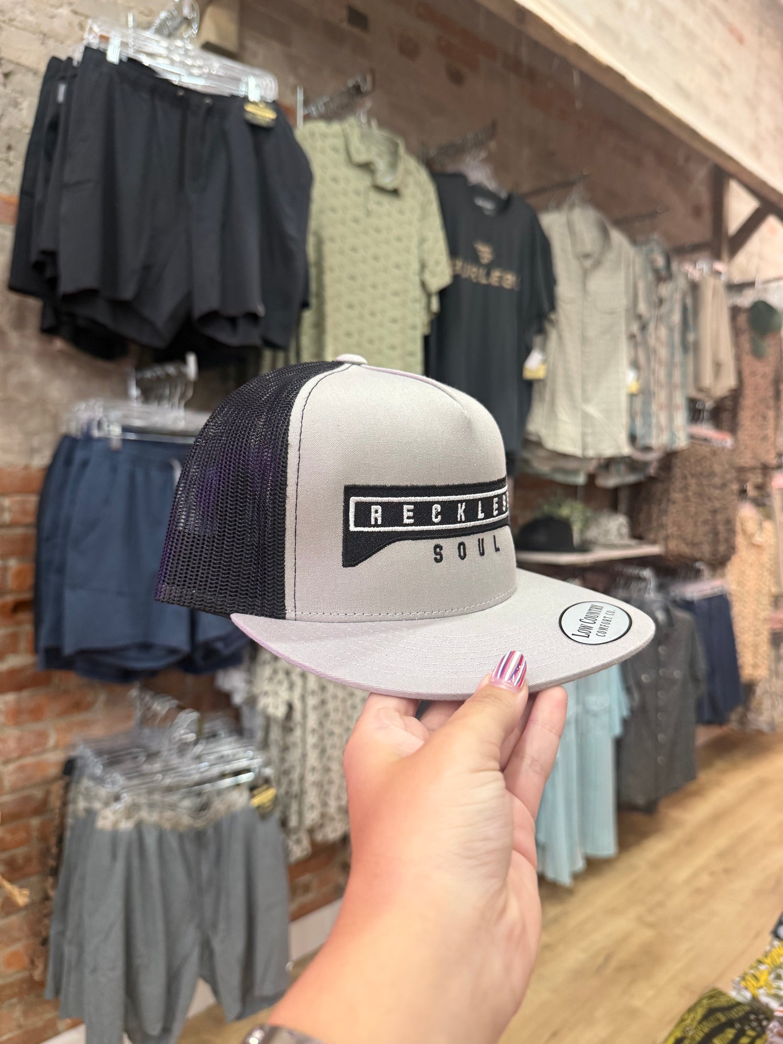 Good Ole Boys Reckless Soul Grey/Black Hat