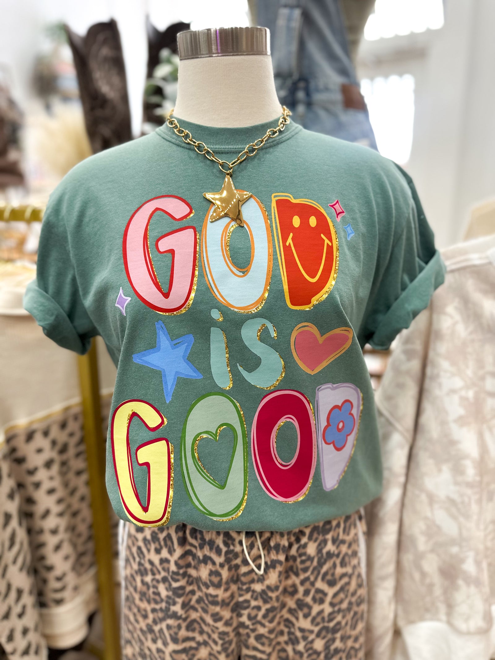God Is Good Comfort Colors Tee