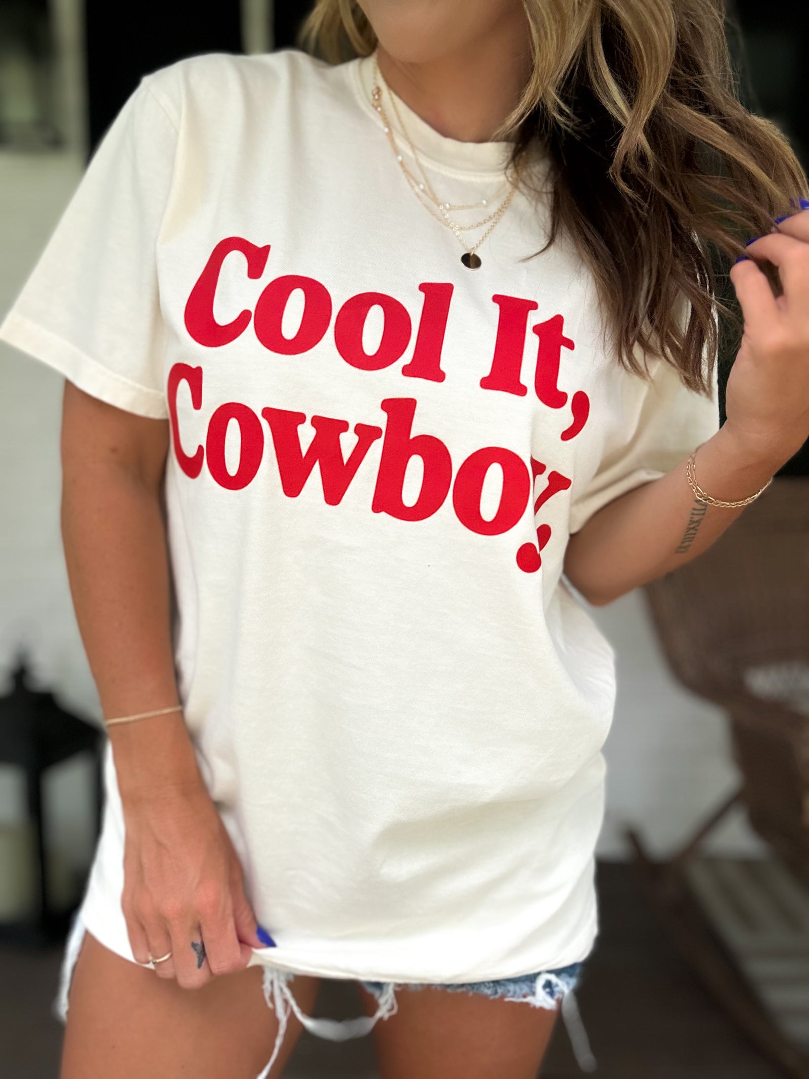 Cool It, Cowboy Comfort Colors Tee