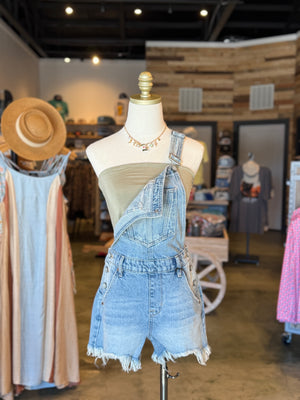 Just a Little Country Denim Overalls