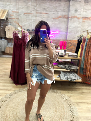 Suzanna Relaxed Fit Knit Top