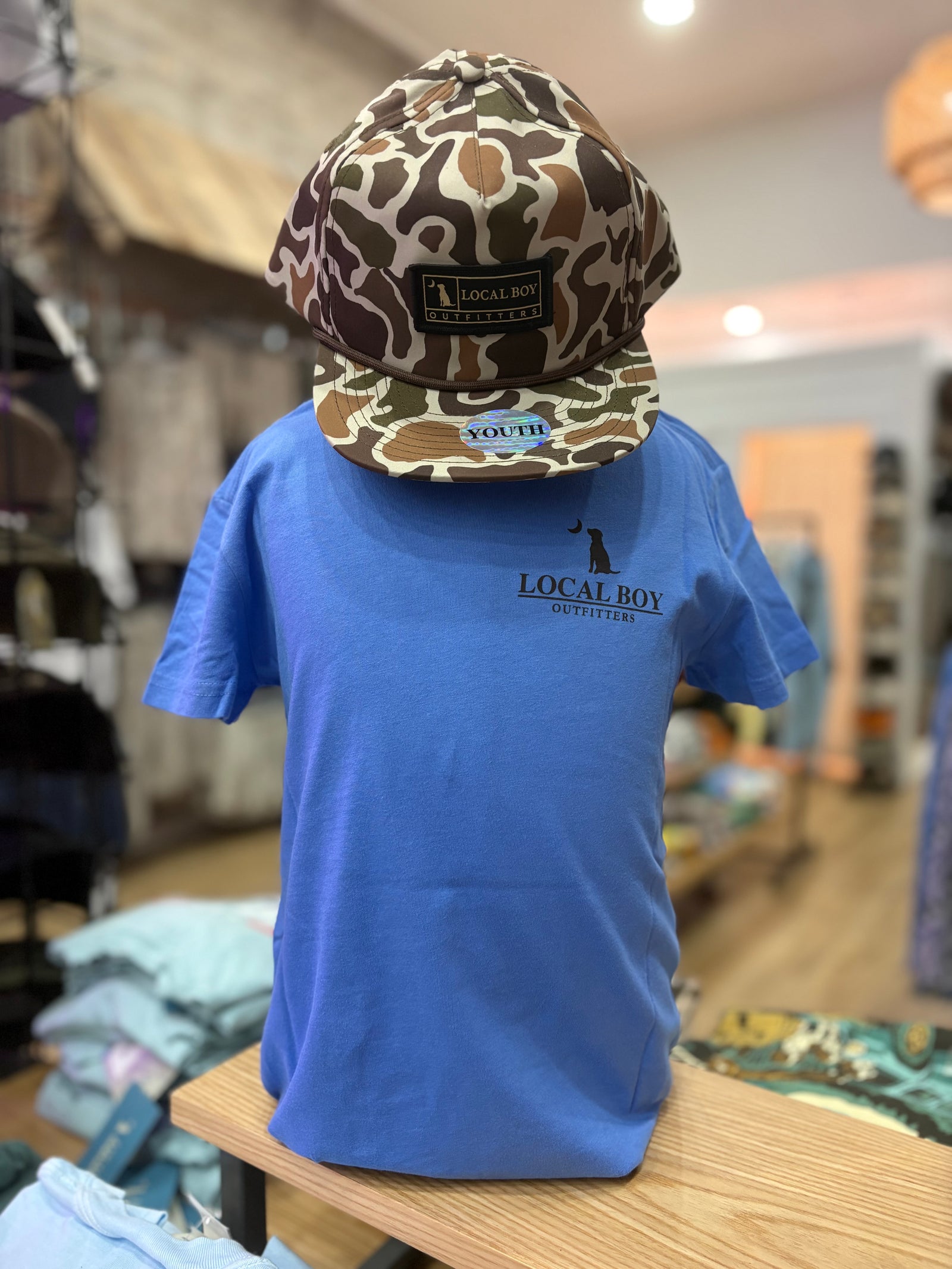 Youth Local Boy Vintage Crest Tee