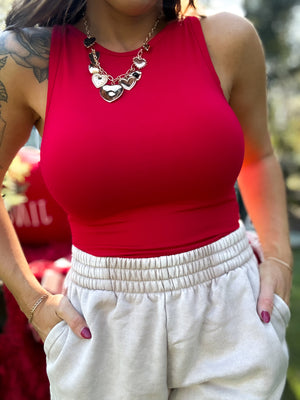 DOORBUSTER - Brandi Bodysuit - Ruby