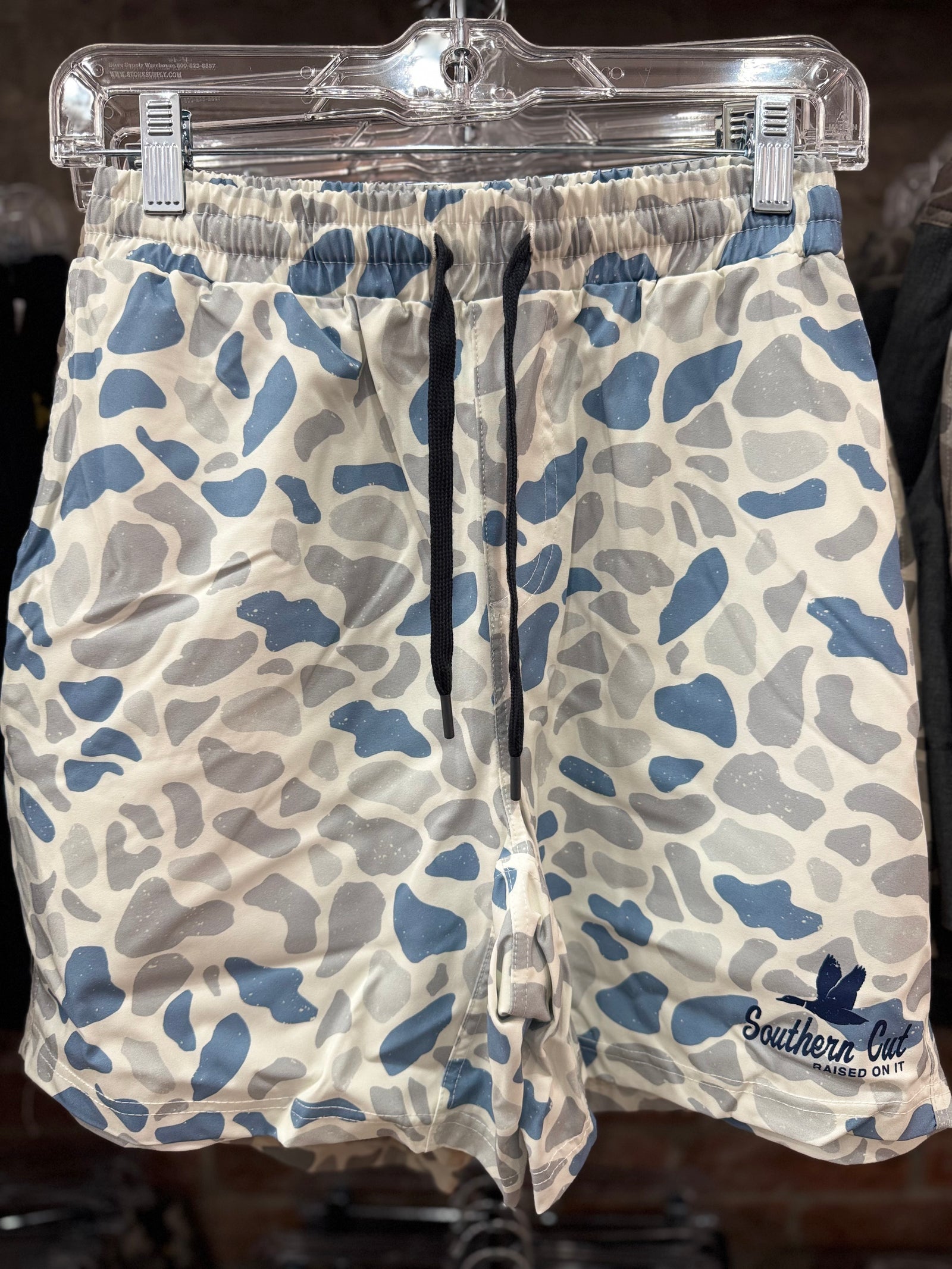 Southern Cut Hybrid Shorts - Ocean Camo