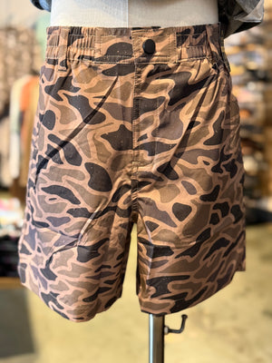Burlebo Youth Everyday Shorts - Gauge Camo