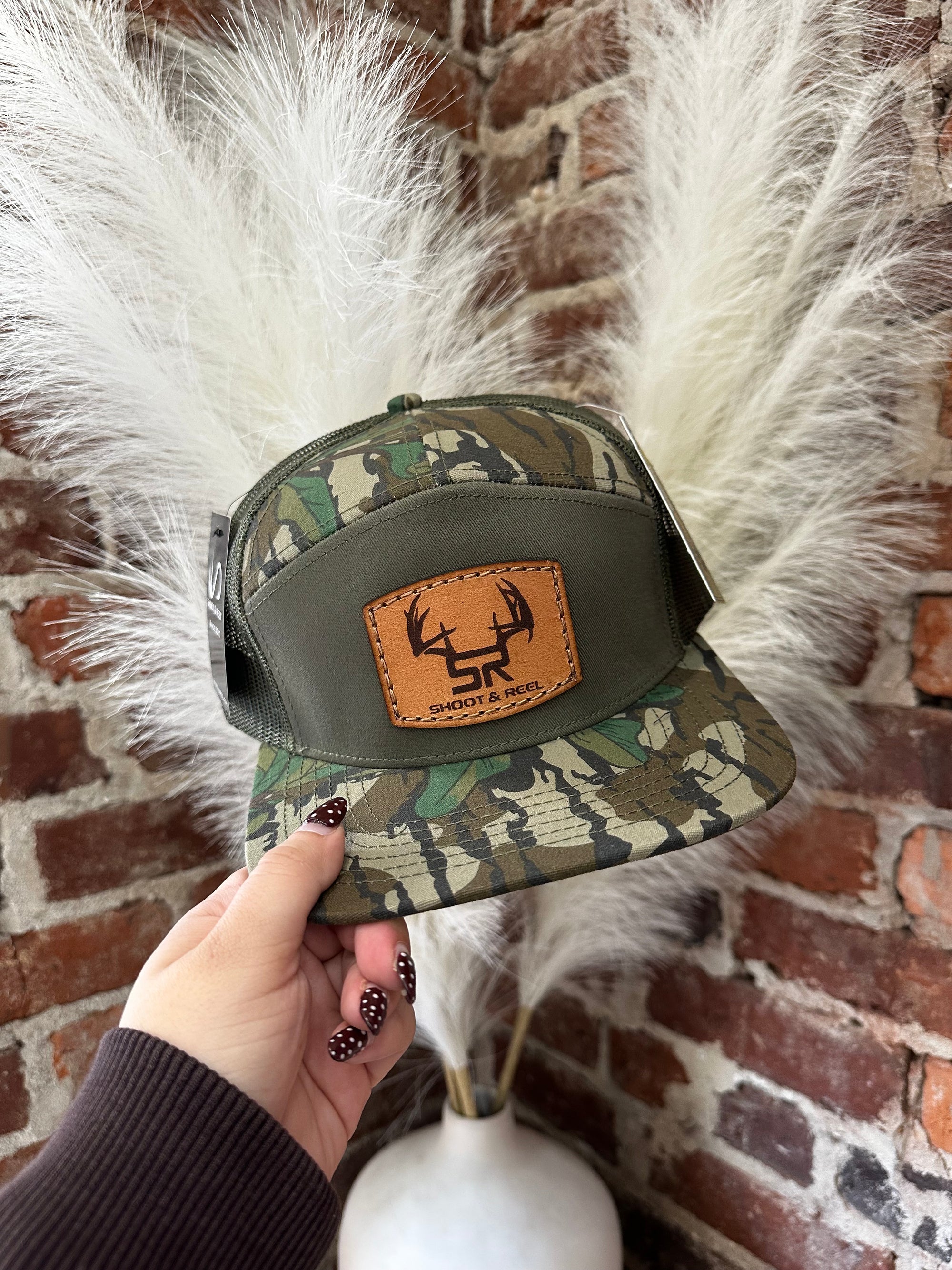 Greenleaf SR Rack Leather Patch Hat