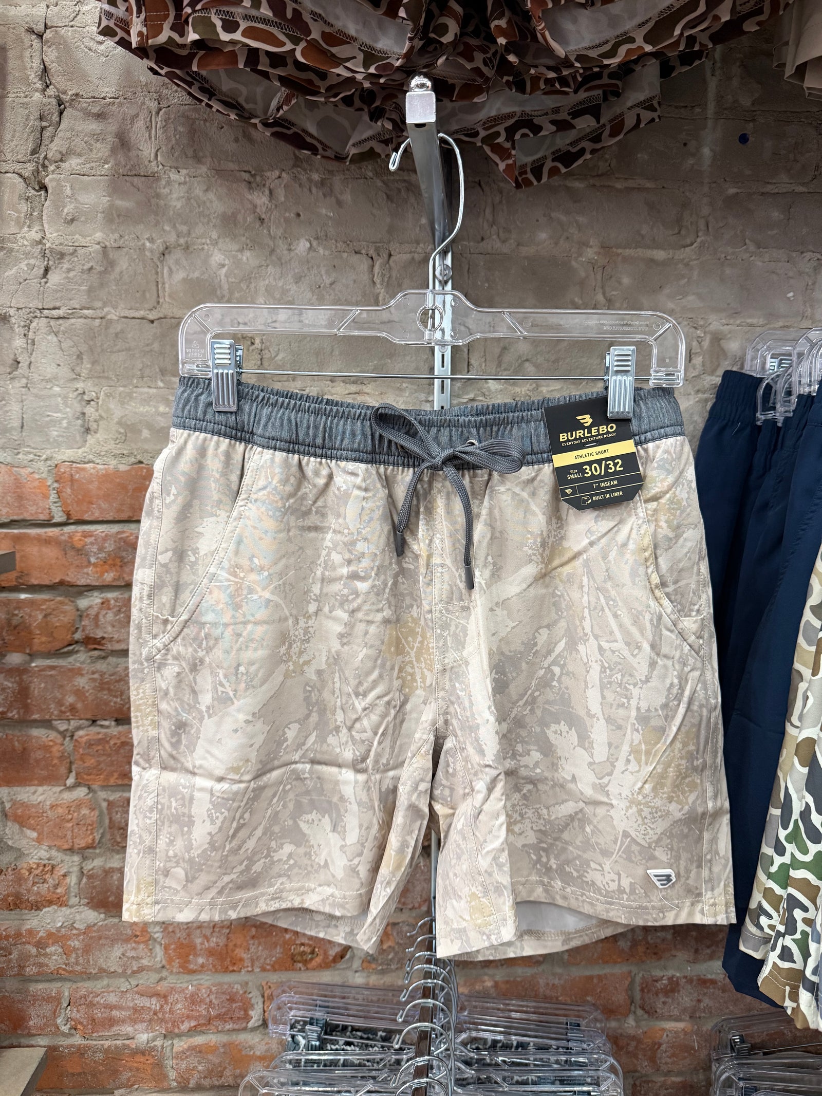 Burlebo Athletic Shorts - Drifter Camo
