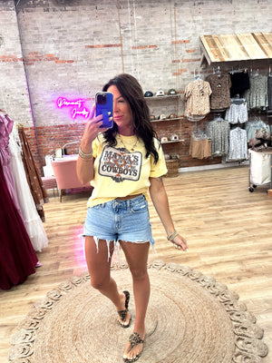 Let Your Babies Be Cowboys Tee