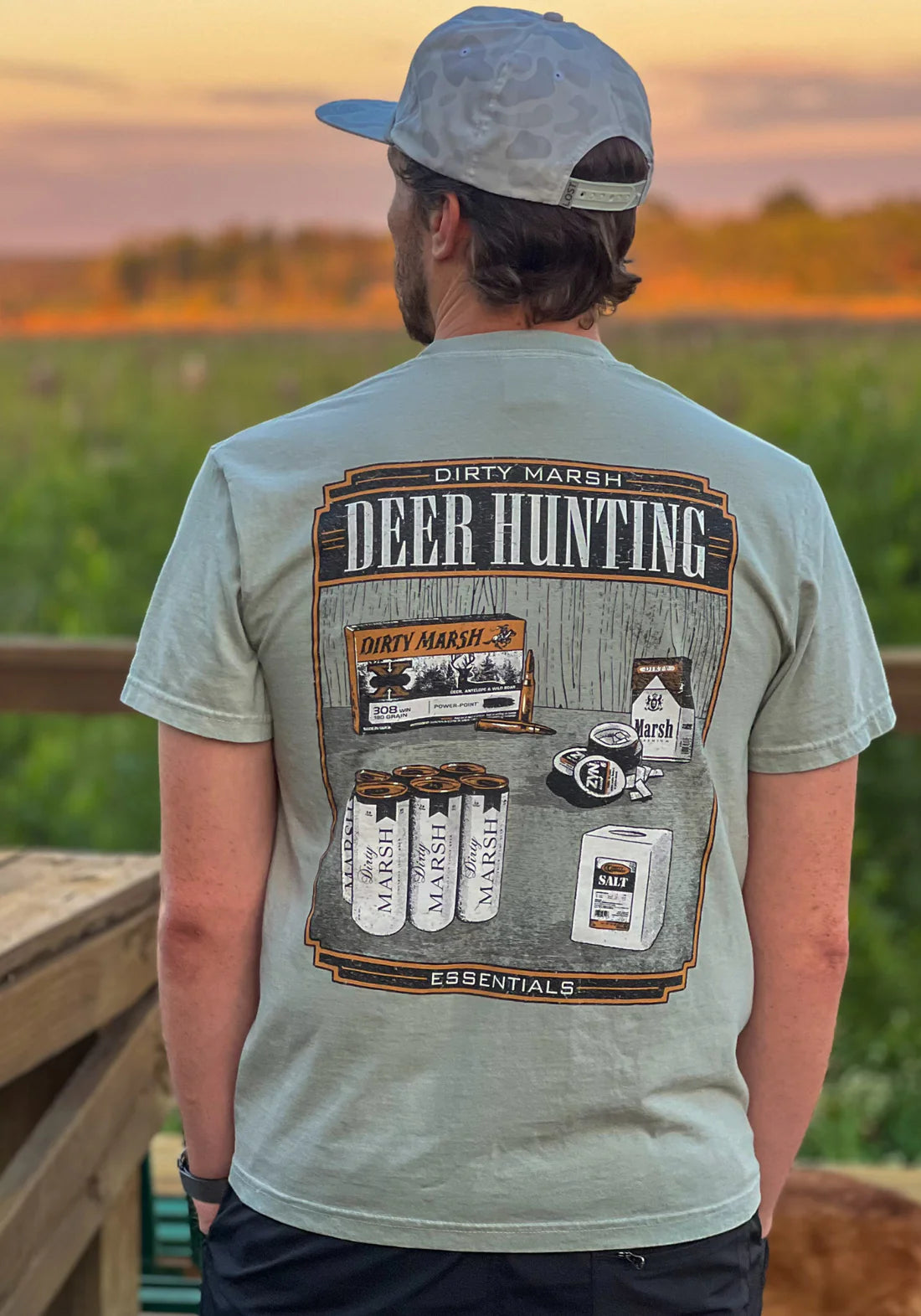 Deer Camp Essentials Tee - Bay