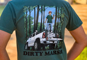 Marshall On Da Box Tee - Blue Spruce