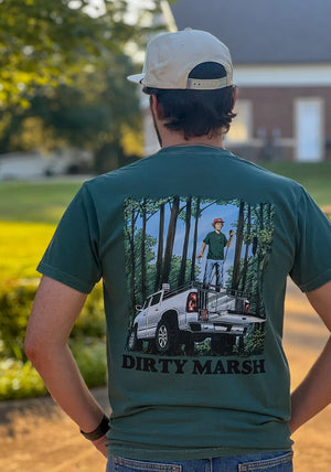 Marshall On Da Box Tee - Blue Spruce