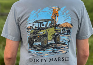 Marshall On Da Buggy Tee - Granite