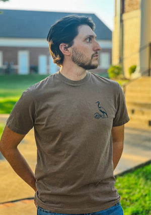 Skelly By Da Fire Tee - Espresso