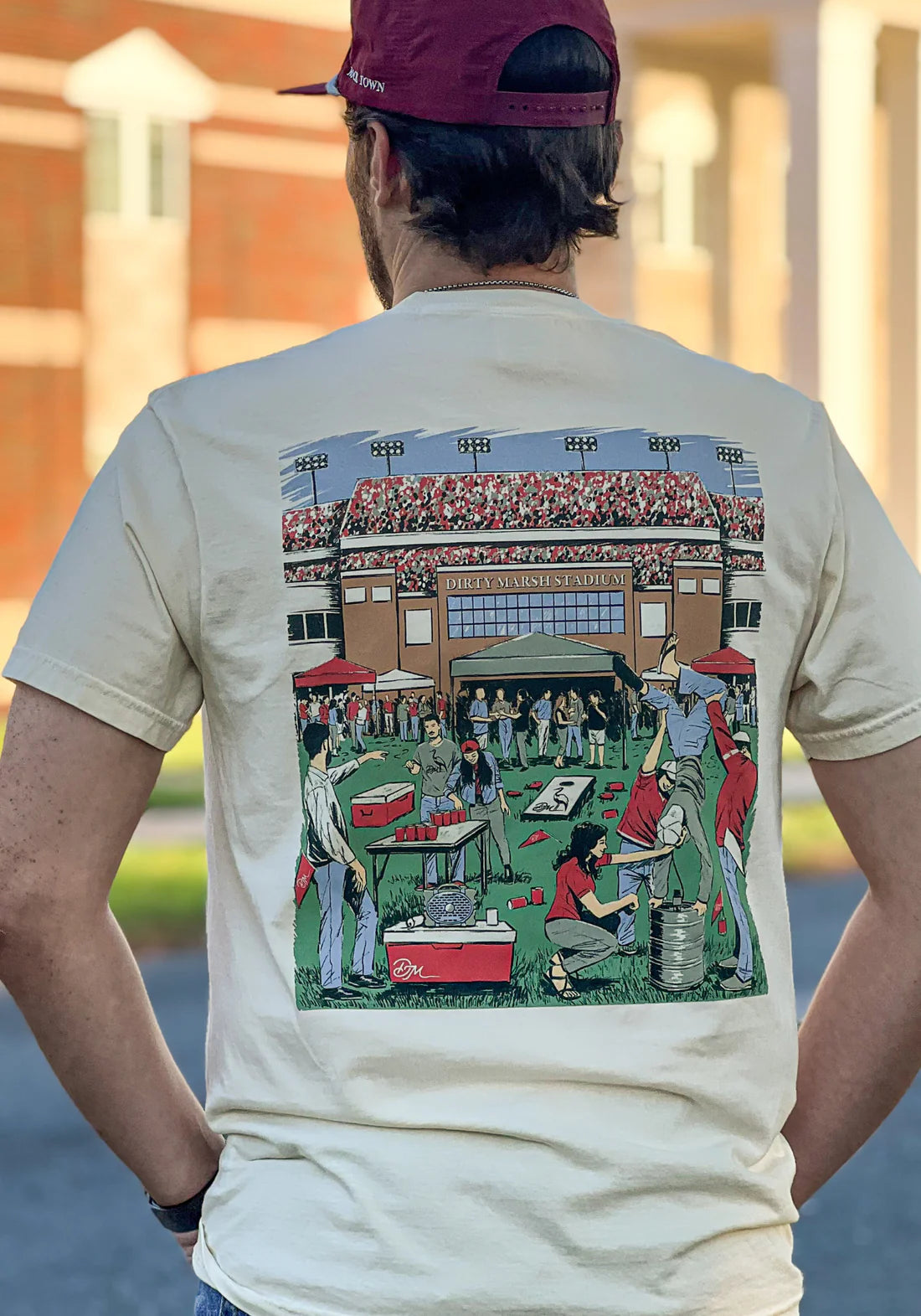 Stadium TailGATE Tee - Ivory