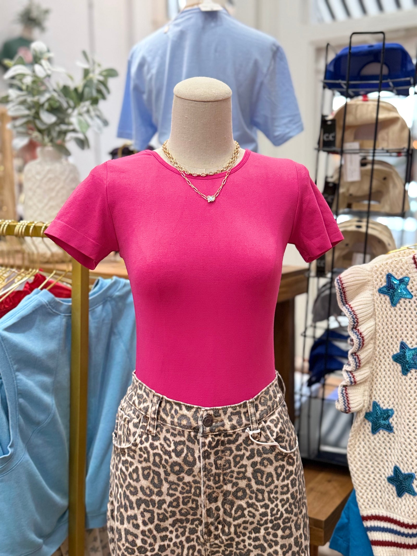 Never Change Seamless Top - Hot Pink