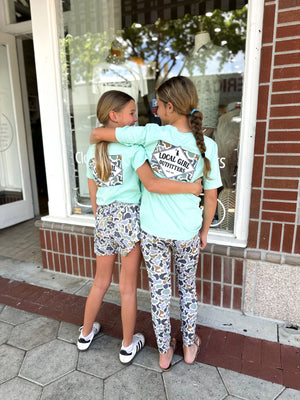 Youth Local Girl Leggings - Localflage Bluff