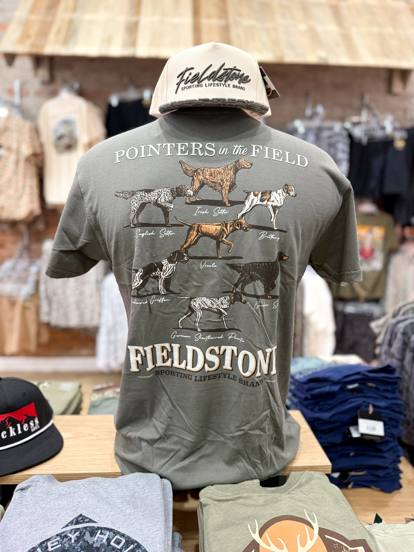 Pointers In The Field Tee Youth & Adult