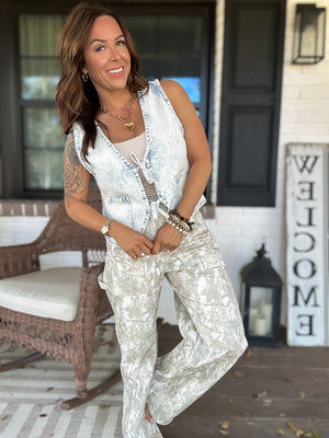 Mandi Camo Cargo Pants